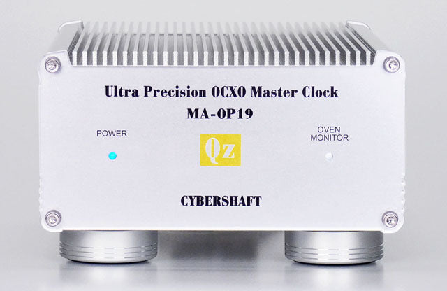 MA2 Series Ultra Precision OCXO 10MHz Master Clock ( 2 output / EXT DC  power model / With front acrylic panel )