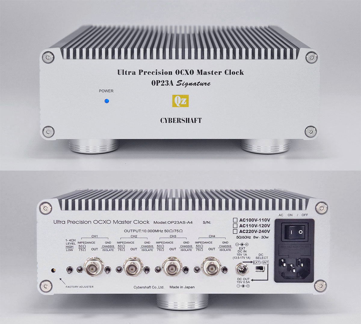 OP23A-OP20A Signature 4CH Output Ultra Precision OCXO 10MHz Master