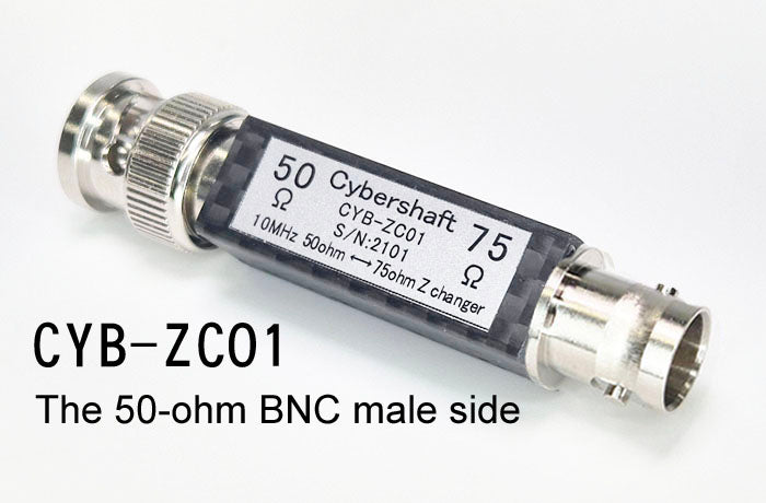50 ohm : 75 ohm Impedance converter – Cybershaft Web Shop