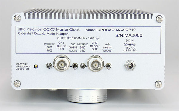 MA2 Series Ultra Precision OCXO 10MHz Master Clock ( 2 output 